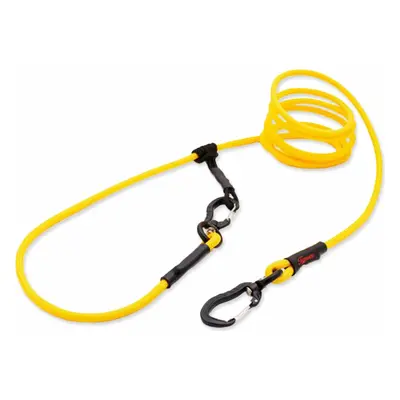 Vodítko Tamer Lanové Easylong Twist Mini žluté 2,5m