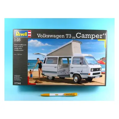 Plastic modelky auto 07344 - VW T3 Camper (1:25)