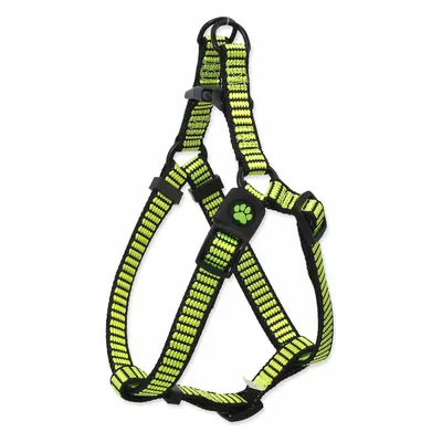 Postroj Active Dog Premium L limetka 2,5x65-99cm