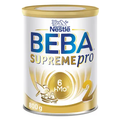 BEBA SUPREMEpro 2, 6 HMO, následné kojenecké mléko, 800 g, od uk. 6. měsíce