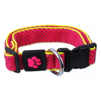 Obojek Active Dog Mellow M růžový 2,5x35-51cm