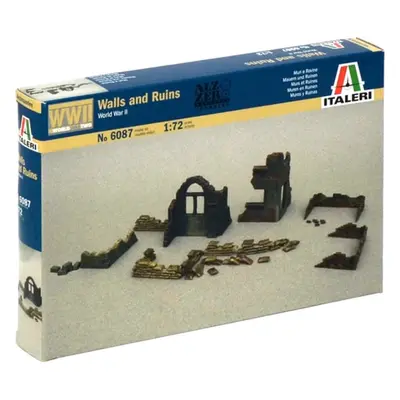 Model Kit doplňky 6087 - WALLS AND RUINS (1:72)