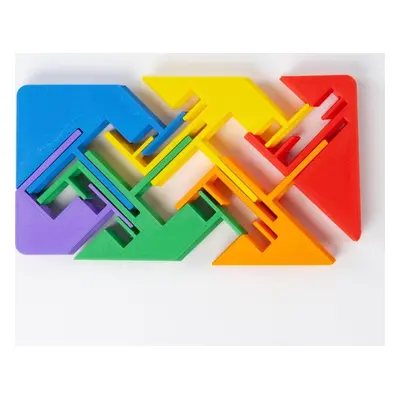 RECENTTOYS Zigguflat Puzzle