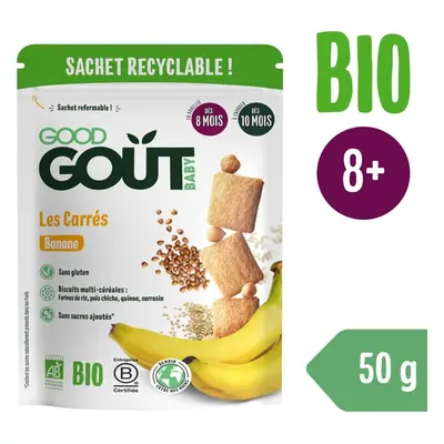 Good Gout BIO Banánové polštářky (50 g)