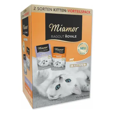 Kapsička Miamor Ragout Royale Kitten v želé Multi 2x6x100g