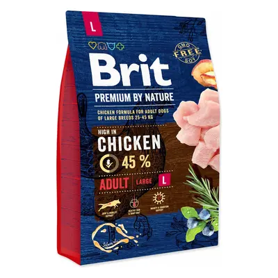 Krmivo Brit Premium by Nature Adult L 3kg