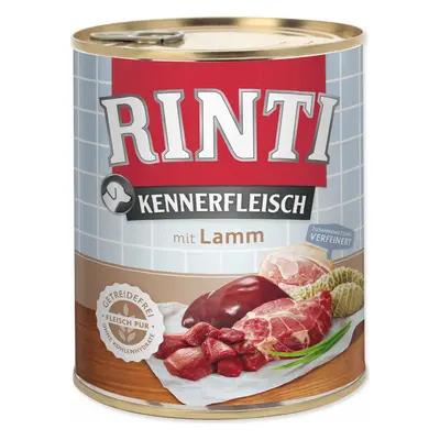 Konzerva Rinti Kennerfleisch Adult jehně 800g