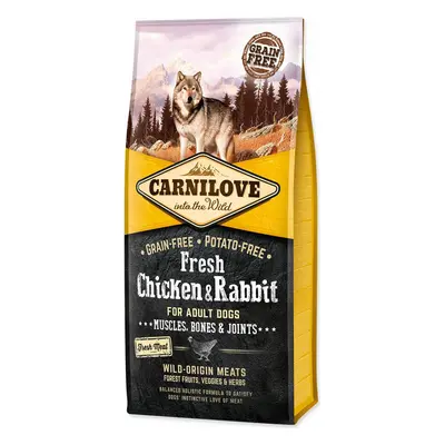 Krmivo Carnilove Dog Fresh Chicken & Rabbit 12kg