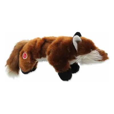 Hračka Dog Fantasy Plush liška pískací černé tlapky 45cm