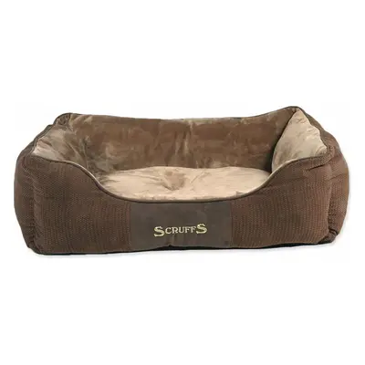 Scruffs Chester Box Bed čokoládový L 75x60cm