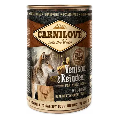 Konzerva Carnilove Dog Wild Meat zvěřina a sob 400g