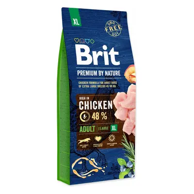 Krmivo Brit Premium by Nature Adult XL 15kg