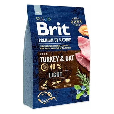 Krmivo Brit Premium by Nature Light 3kg