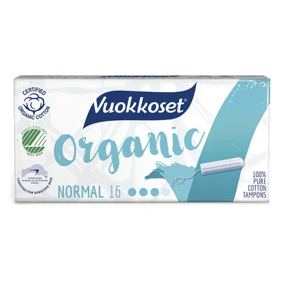 VUOKKOSET BIO Tampon Normal (16 ks)