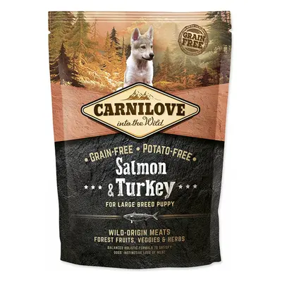 Krmivo Carnilove Puppy Large Breed Salmon & Turkey 1,5kg