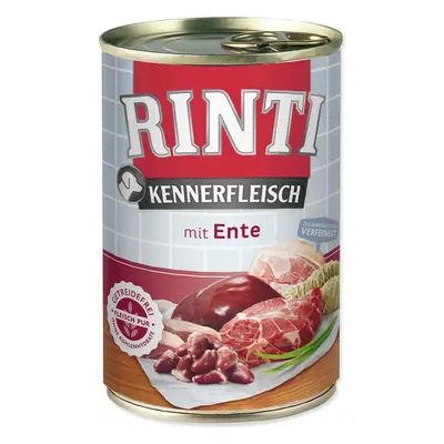 Konzerva Rinti Kennerfleisch Adult kachní srdce 400g