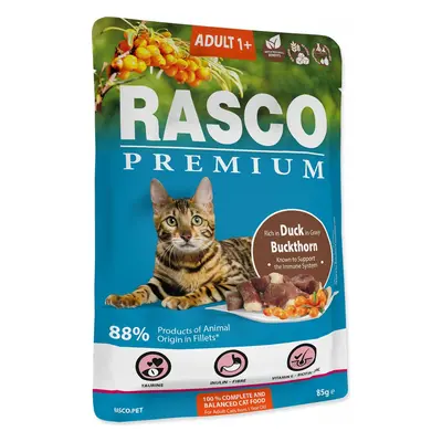 Kapsička Rasco Premium Adult kachna s rakytníkem 85g