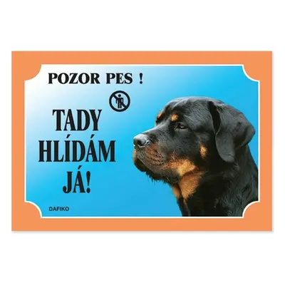 Tabulka Dafiko rotweiler