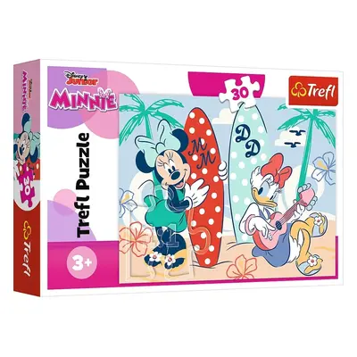 Trefl Puzzle 30 - Barevná Minnie / Disney Minnie