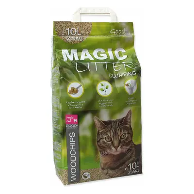 Podestýlka Magic Litter Woodchips 2,5kg 10l