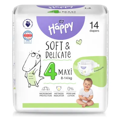 BELLA HAPPY Baby Plenky jednorázové Maxi 8-14 kg 14 ks