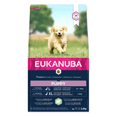 EUK PUPPY LARGE & GIANT LAMB 2,5KG