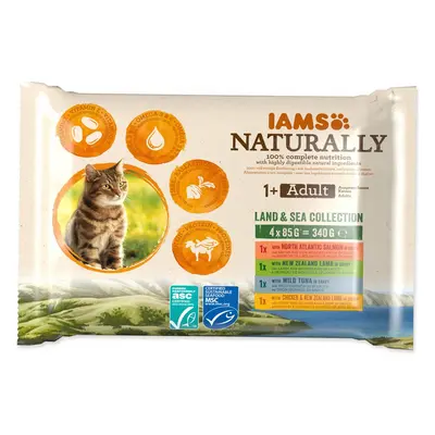 Kaps.IAMS Natur.mořs.Asuchoz.masoVomáč.multip.4x85G