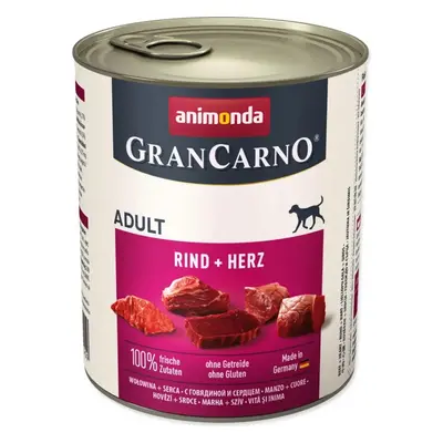 Konzerva Animonda Gran Carno Adult se srdcem 800g