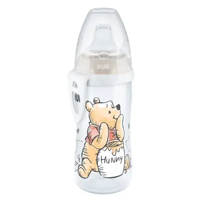 NUK FC Láhev PP Active Cup Disney - Medvídek Pú, 300 ml bílá