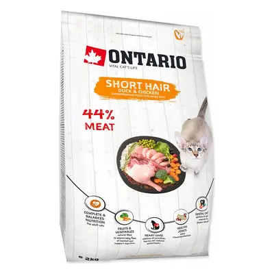 Krmivo Ontario Cat Shorthair 2kg