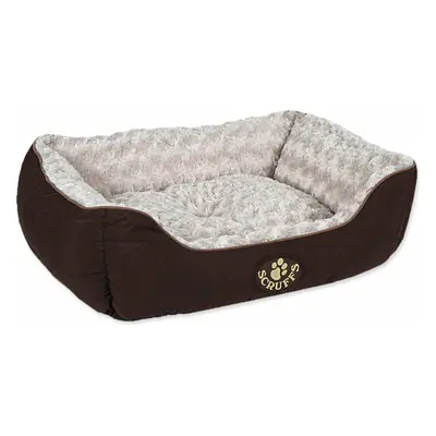 Pelíšek Scruffs Wilton Box Bed hnědý M 60x50cm