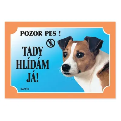 Tabulka Dafiko jack russol teriér