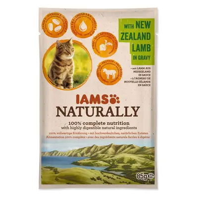 Kapsička IAMS Naturally jehněčí v omáčce 85g