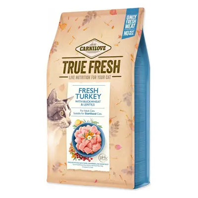 Krmivo Carnilove Cat True Fresh Turkey 4,8 kg