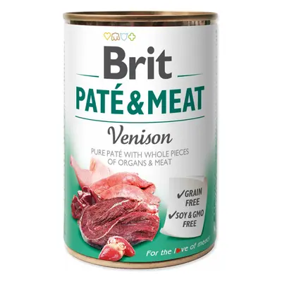 Konzerva Brit Paté & Meat zvěřina 400g