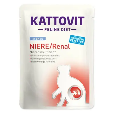 Kapsička Kattovit Kidney/Renal kachna 85g