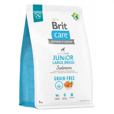 Krmivo Brit Care Dog Grain-free Junior Large Breed Salmon 3kg