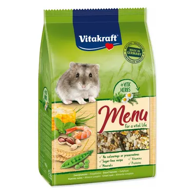 Krmivo Vitakraft Menu malé křečky 400g