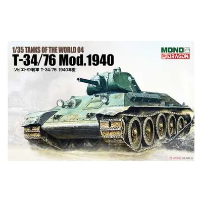 Model Kit tank MD004 - T-34/76 MOD.1940 (1:35)