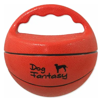 Hračka Dog Fantasy Ball míč s rukojetí pískací 15cm