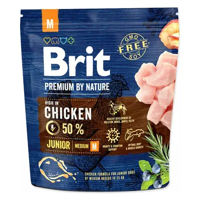 Krmivo Brit Premium by Nature Junior M 1kg