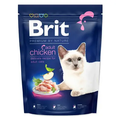 Krmivo Brit Premium by Nature Cat Adult Chicken 300g