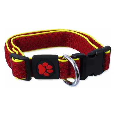 Obojek Active Dog Mellow S červený 2,5x28-40cm