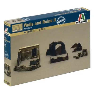 Model Kit doplňky 6090 - WALLS AND RUINS II (1:72)