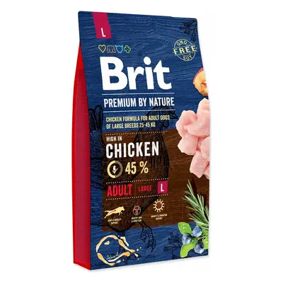 Krmivo Brit Premium by Nature Adult L 8kg