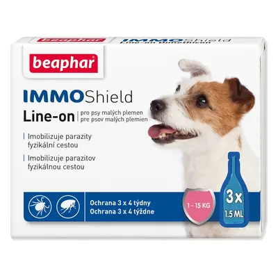 Pipeta Beaphar Line-on IMMO Shield pes S 3x1,5ml