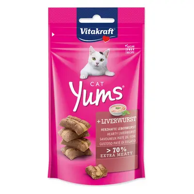 Pochoutka Vitakraft Cat Yums s játry 40g