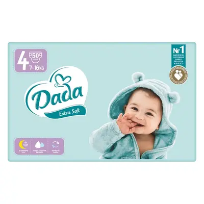 DADA Extra Soft Plekny jednorázové 4 Maxi (7-16 kg) 48 ks