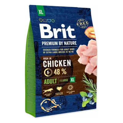 Krmivo Brit Premium by Nature Adult XL 3kg