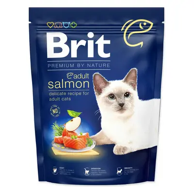 Krmivo Brit Premium by Nature Cat Adult Salmon 300g